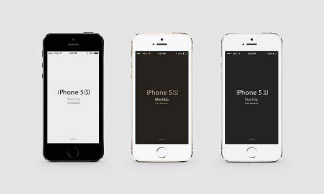 iPhone5S模型分层素材二