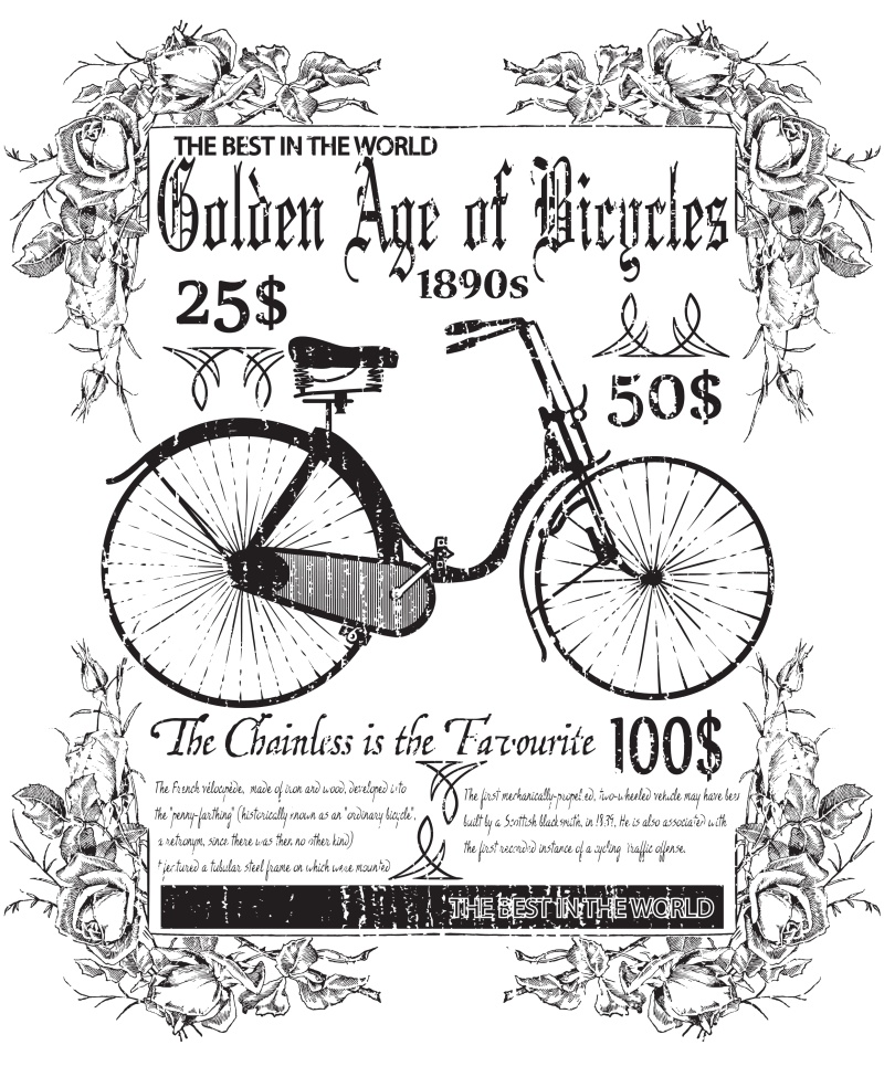 从库存矢量T恤印花设计5612