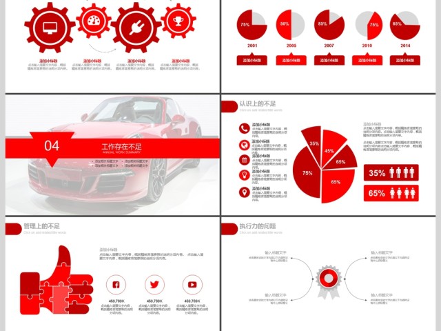 2017年汽车销售分析PPT模板