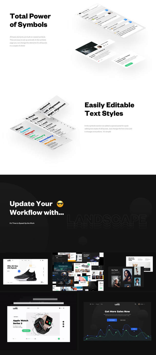 UI Pack由120张完美的卡组成,用于构建现代和美丽的登陆页面,Landscape UI Pack UI Pack由120张完美的卡组成,用于构建现代和美丽的登陆页面,Landscape UI Pack