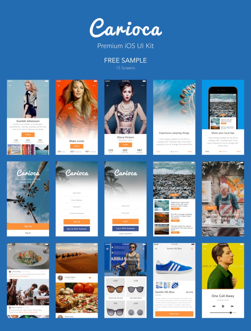 卡里奥卡UI工具包 样品