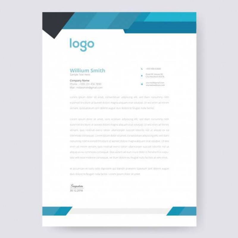 Letterhead Template