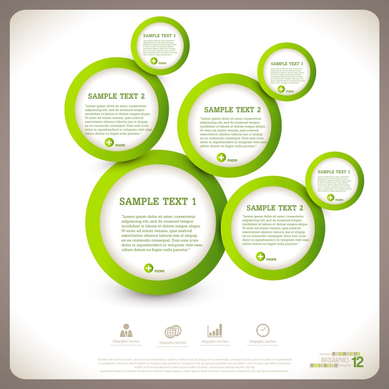 信息图形矢量集合605