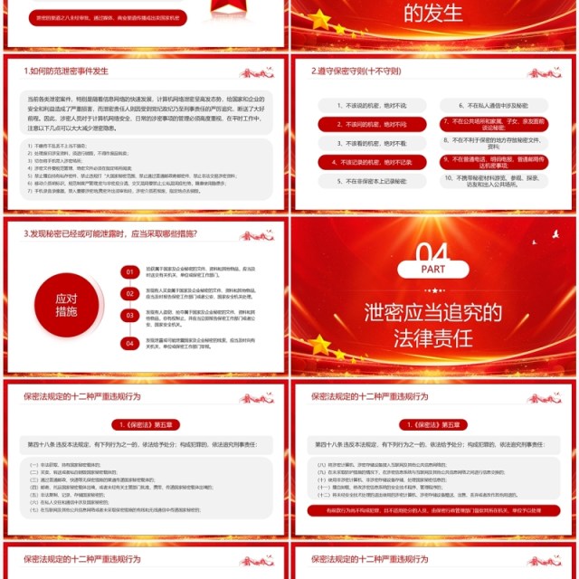 如何做好行政机关事业单位保密工作PPT模板 如何做好行政机关事业单位保密工作PPT模板