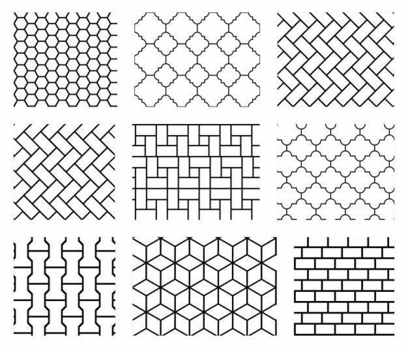 套在黑白的传染媒介瓦片无缝的样式