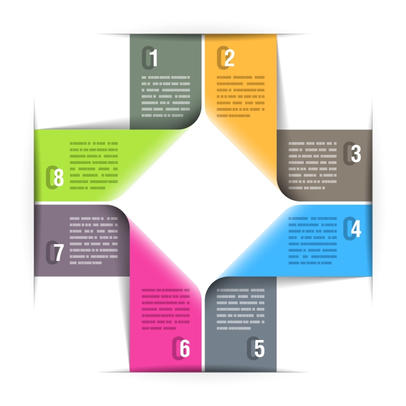 信息图形和设计元素06