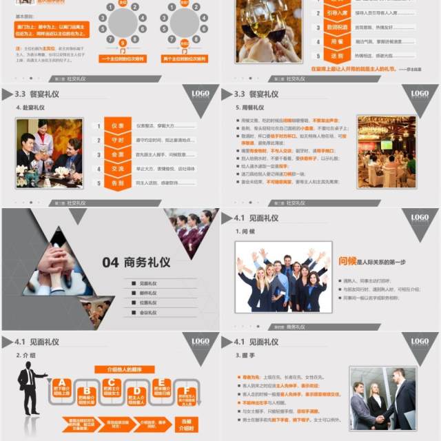 高端大气商务礼仪形象培训课件PPT模板 高端大气商务礼仪形象培训课件PPT模板