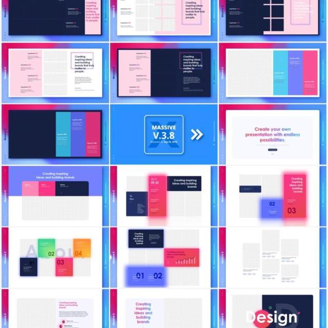 渐变设计PPT背景素材Gradient Design 渐变设计PPT背景素材Gradient Design