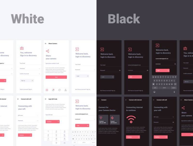 65个移动屏幕和200个元素UI工具包（含用于Sketch和XD源文件）