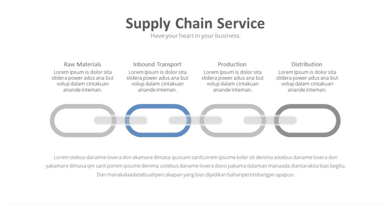 灰蓝色商务数据PPT图表-22
