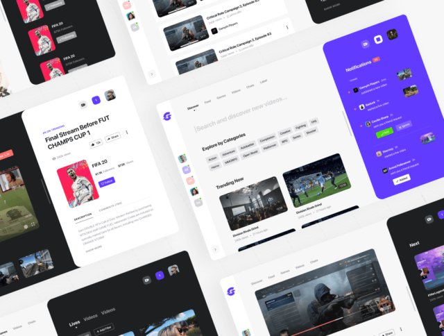 Web和移动应用(iOS版),毛刺游戏平台UI工具包像素完美的UI套件 Web和移动应用(iOS版),毛刺游戏平台UI工具包像素完美的UI套件