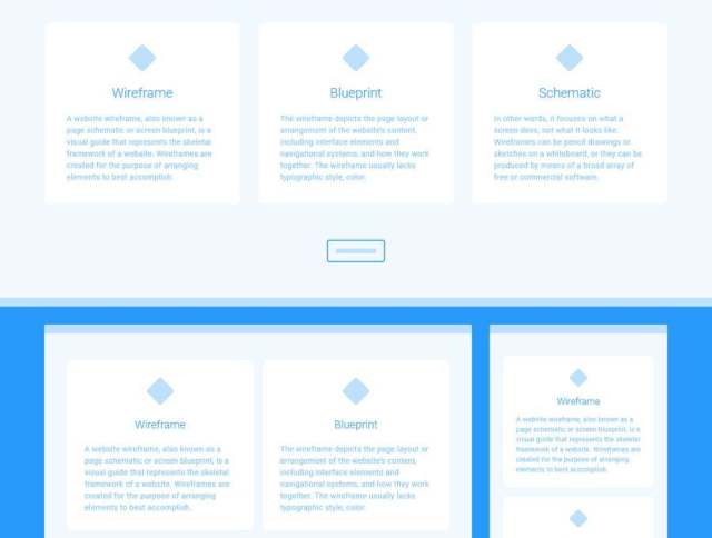 Sketch&XD的Web,智能手机和平板电脑线框,响应式线框 Sketch&XD的Web,智能手机和平板电脑线框,响应式线框