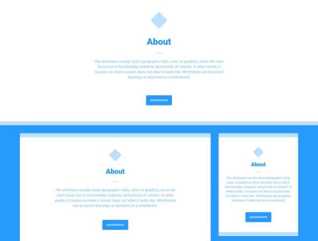 Sketch&XD的Web,智能手机和平板电脑线框,响应式线框 Sketch&XD的Web,智能手机和平板电脑线框,响应式线框