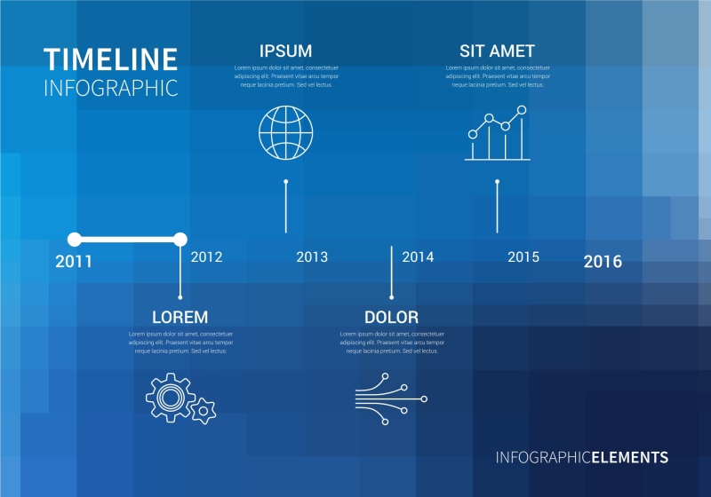 时间线信息图11