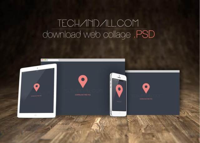 多款网页平板手机PSD素材模版 多款网页平板手机PSD素材模版