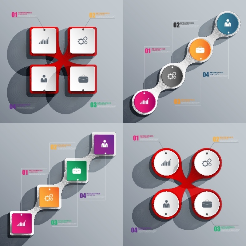 信息图形集合11518