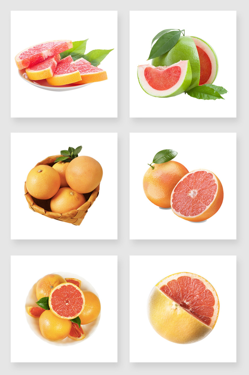 产品实物葡萄柚设计素材