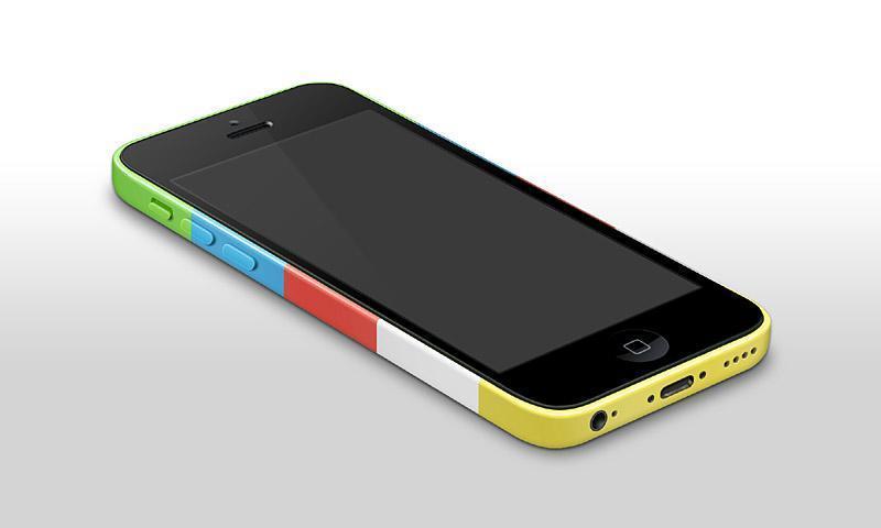 iPhone5S模型分层素材五