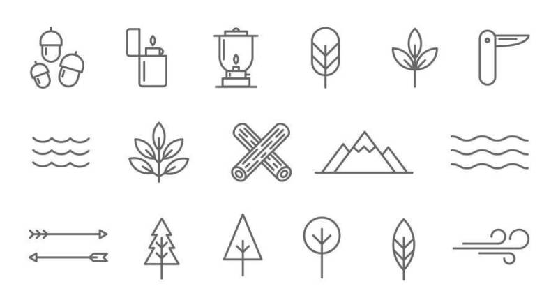 Wilderness Icons