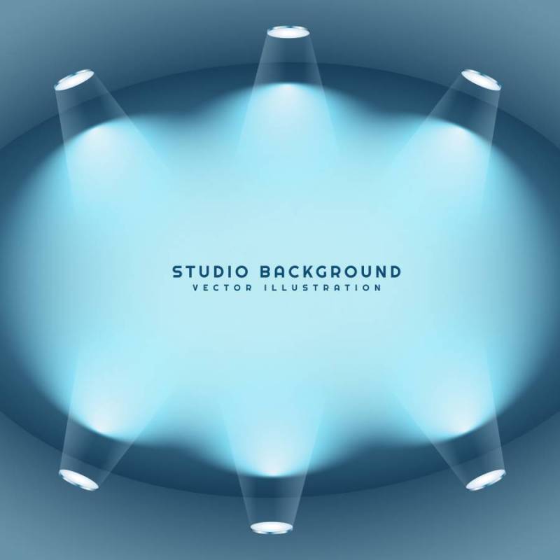 清洁工作室灯光背景