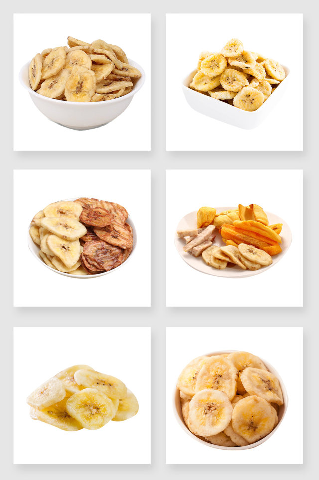 美味的香蕉干设计元素 美味的香蕉干设计元素