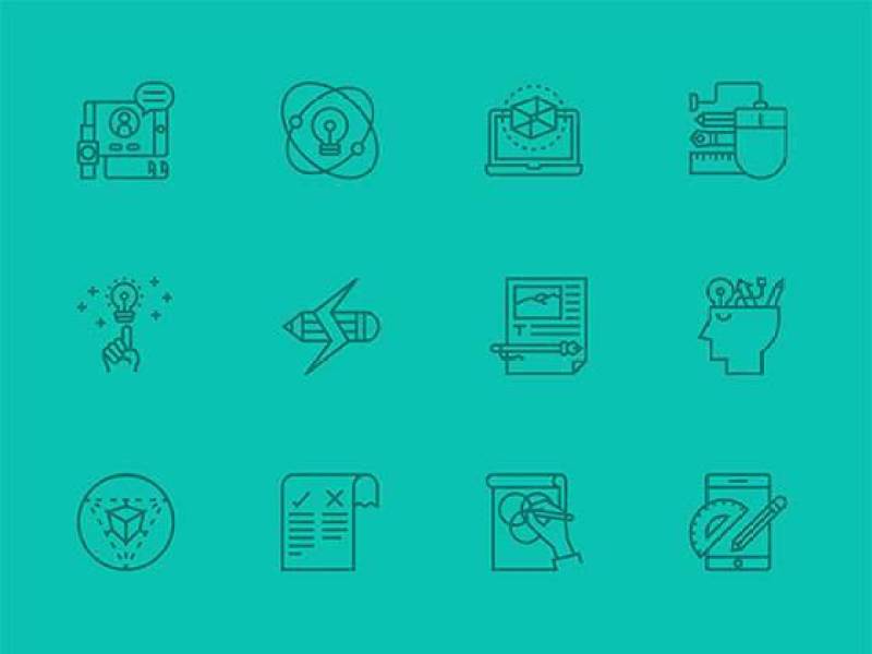 30 枚设计思维图标
