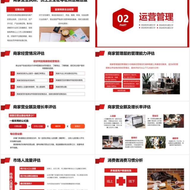 红色商务企业员工商业运营培训公司管理制度实施通用PPT模板 红色商务企业员工商业运营培训公司管理制度实施通用PPT模板