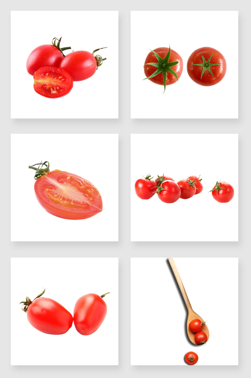 美味的圣女果设计素材