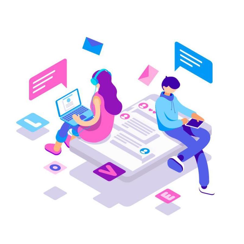 10款2.5D小场景等距立体三维插画作品创意图形APP设计素材图