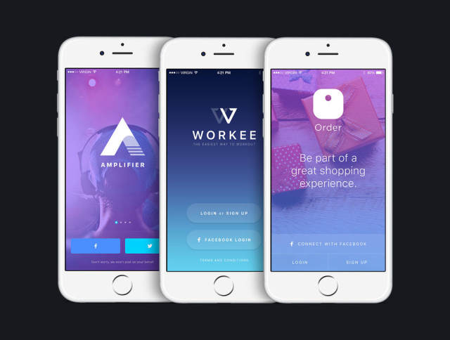 3个不同的应用程序音乐,电子商务和健身APP UI工具包(包含44个屏幕界面,sketch和PSD源文件)打包下载 3个不同的应用程序音乐,电子商务和健身APP UI工具包(包含44个屏幕界面,sketch和PSD源文件)打包下载