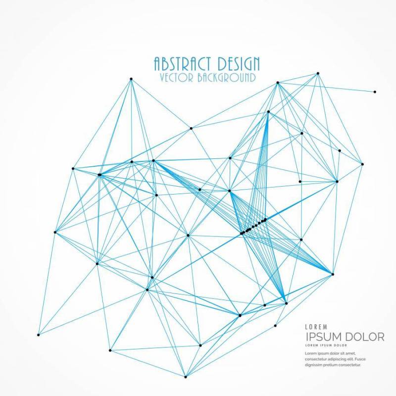 抽象数字丝网矢量背景