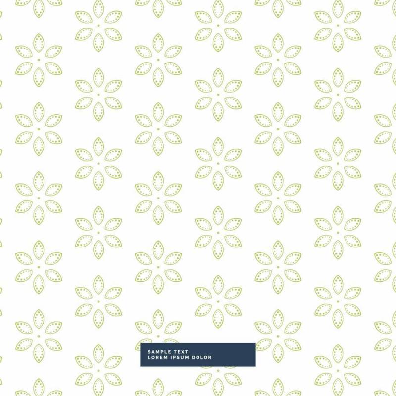 绿色花卉图案背景