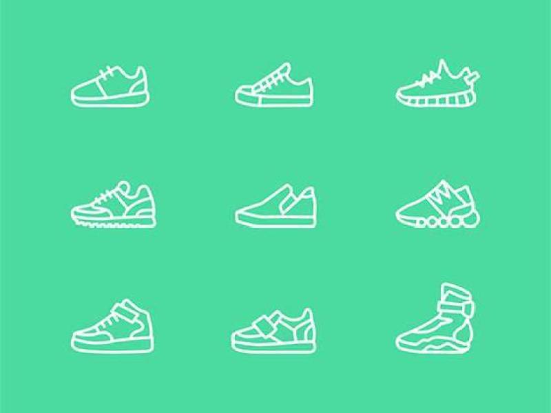 9 枚运动鞋图标