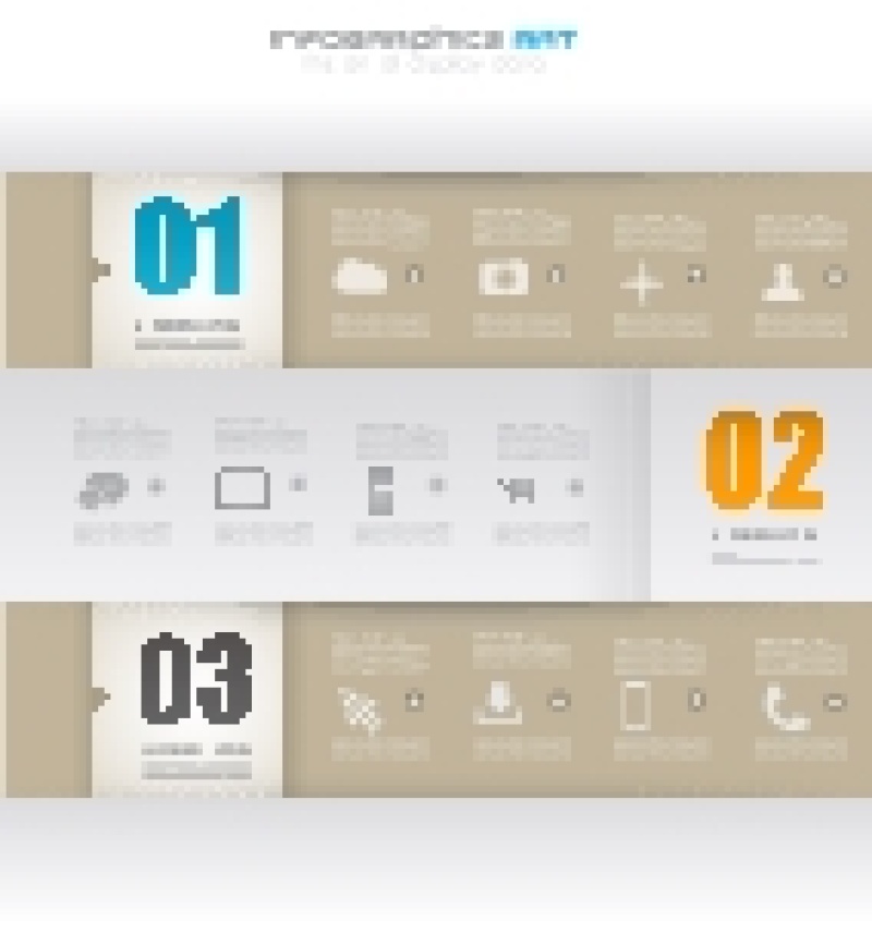 信息图形模板820