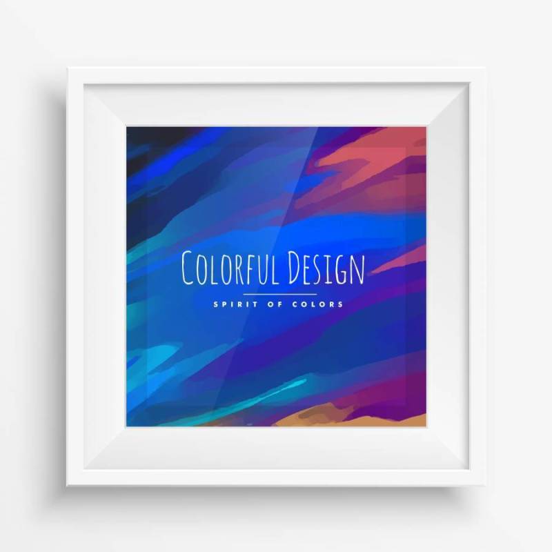 抽象的彩色背景