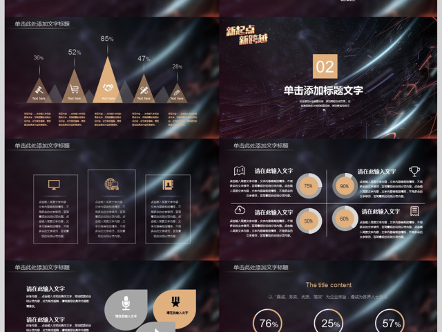 新起点新跨越2018年终总结ppt