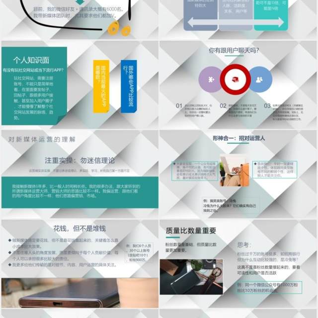 新媒体运营规划营销推广PPT模板 新媒体运营规划营销推广PPT模板