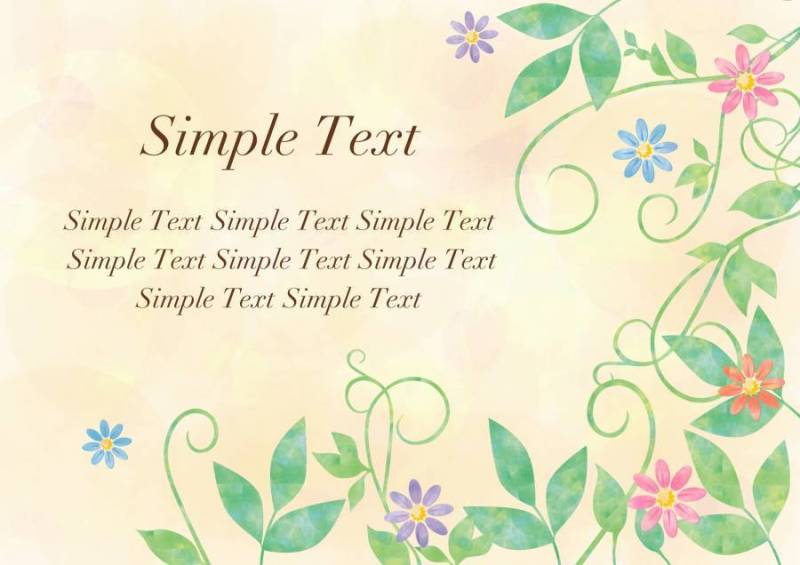 蔬菜和花卉_柔和的背景