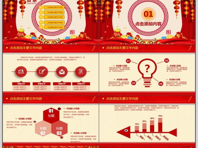 年会总结汇报开门红PPT 年会总结汇报开门红PPT