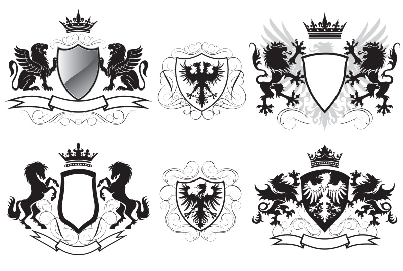 纹章轮廓与书法元素22