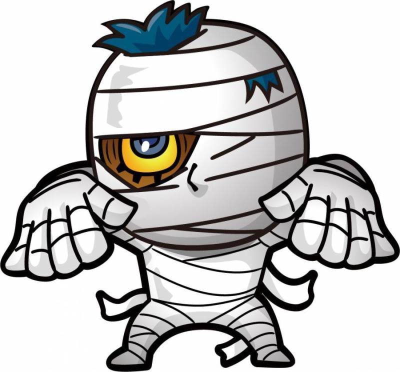 僵尸（绷带男）_万圣节