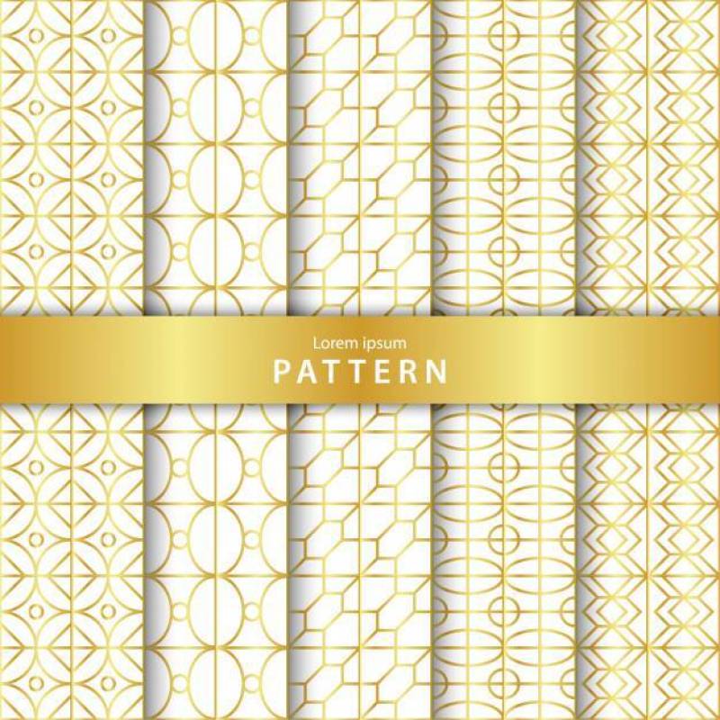 优雅的几何图案集合