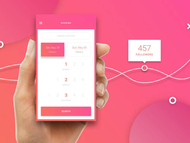 素描应用移动模板和Material Design UI元素,Matta Material UI Kit 素描应用移动模板和Material Design UI元素,Matta Material UI Kit