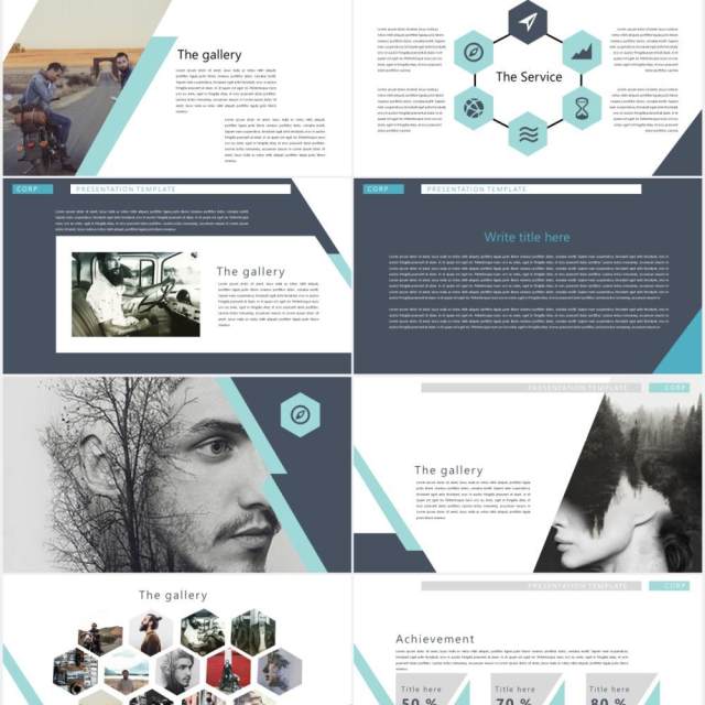 企业商务设计作品展示PPT模板Corporate Design Powerpoint 企业商务设计作品展示PPT模板Corporate Design Powerpoint