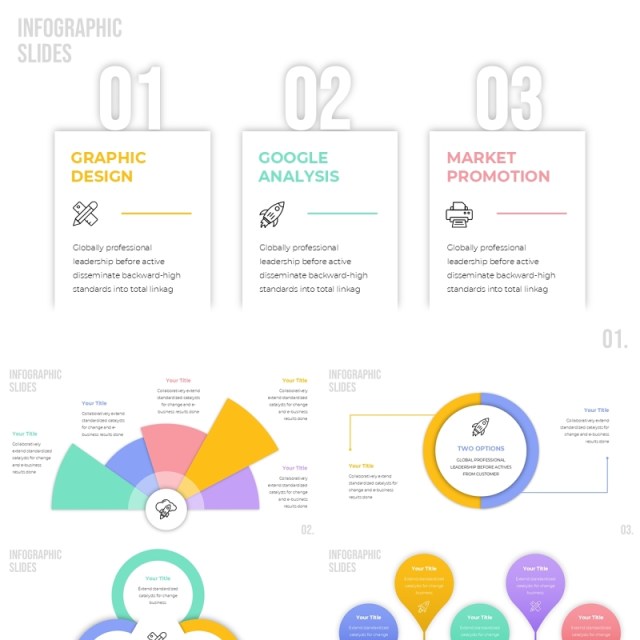 彩色时间线PPT素材信息图表Infographic Powerpoint Presentation 彩色时间线PPT素材信息图表Infographic Powerpoint Presentation
