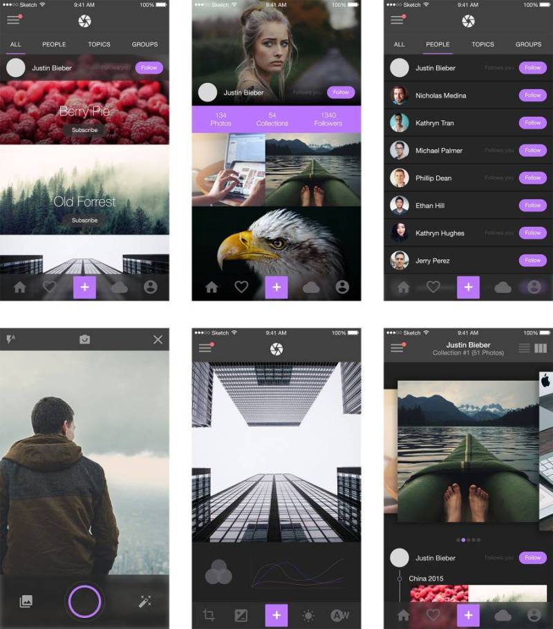 Photo Splash iOS UI Kit