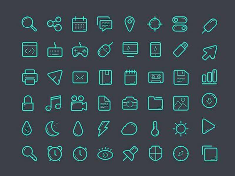 光滑图标集 光滑图标集