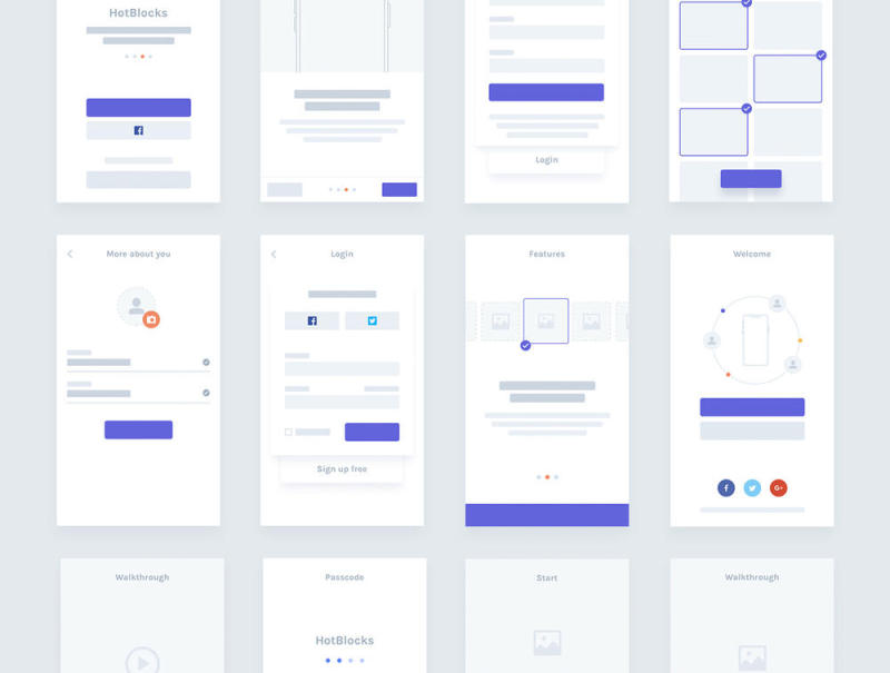 帮助您构建和呈现高级移动用户流.HotBlocks Mobile Flowcharts