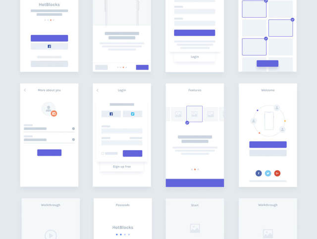 帮助您构建和呈现高级移动用户流.HotBlocks Mobile Flowcharts