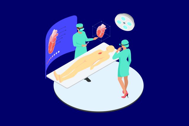 医疗医学医院医生人体人物AR和VR虚拟现实场景2.5D插画AI矢量设计素材11 医疗医学医院医生人体人物AR和VR虚拟现实场景2.5D插画AI矢量设计素材11